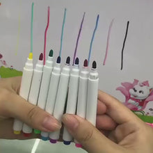 8-farbiger Whiteboard-Marker, löschbarer Farbmarkierungsstift, magnetische Whiteboard-Marker für Kinder